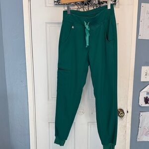 Hunter green figs Jogger Pants